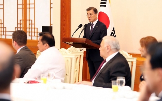 Parliamentary speaker calls for dialogue with N. Korea in parallel with sanctions