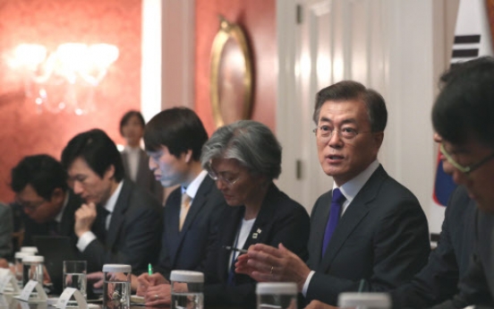 Emboldened Moon to spur NK dialogue, but challenges remain