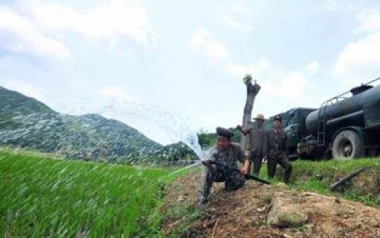 Major breadbasket in NK suffers severe drought