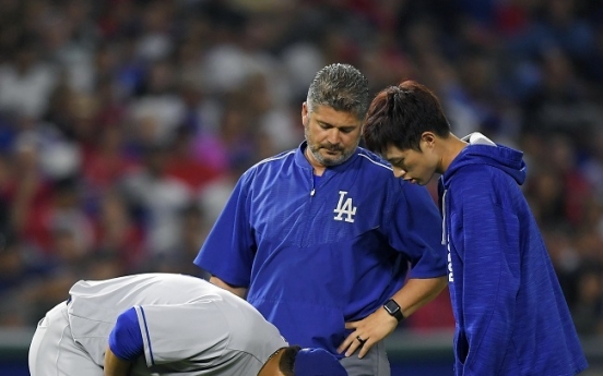 Dodgers' Ryu Hyun-jin placed on DL with foot contusion