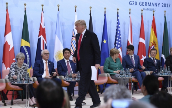 G-20 summit declaration says Paris Agreement irreversible, makes no mention of N. Korea