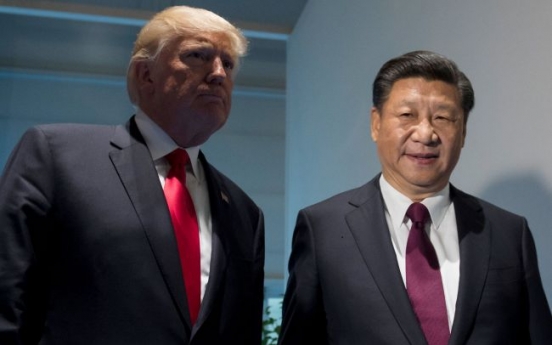 Trump talks heavier pressure on NK with China, Japan