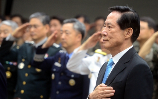New defense chief vows reform amid North Korea crisis