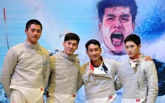 Korea wins men's team sabre gold at world championships