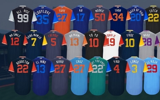 Players to take field with nicknames for first MLB ‘Players Weekend’