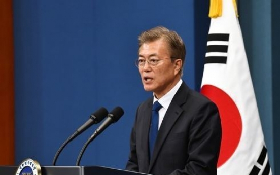President Moon to hold first press conference on N. Korea, other issues
