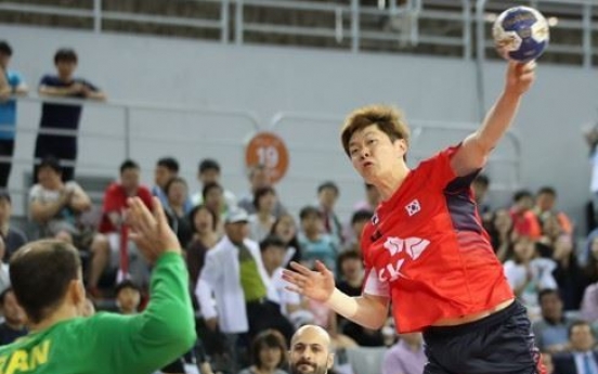 Korea bests Iran to win men's intl. handball competition