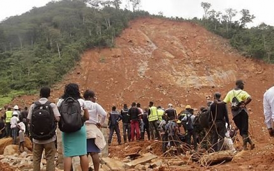 Korea to provide $300,000 to disaster-hit Sierra Leone