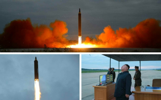 NK confirms missile as Hwasong-12, threatens more tests