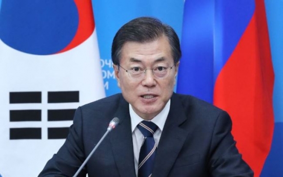 Moon's approval rating drops below 70% mark amid security jitters