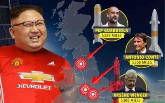 Kim Jong-un revealed as Manchester United fan