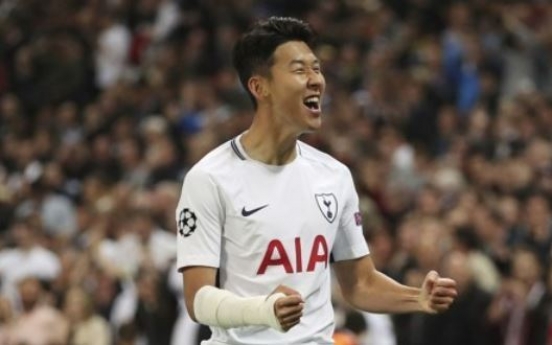 Tottenham's Son Heung-min scores 1st goal of season