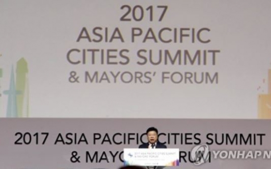Daejeon mayor vows closer cooperation with Asia-Pacific cities