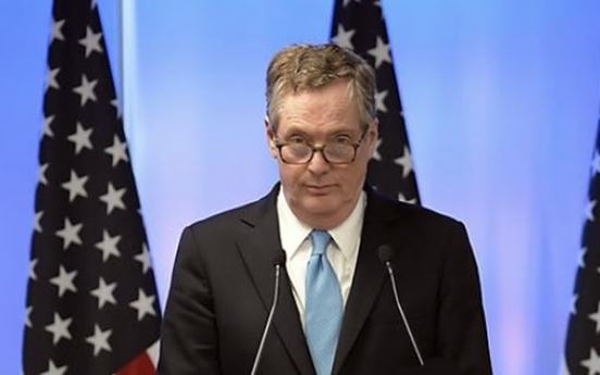 US trade representative heralds renegotiation of Korea trade deal