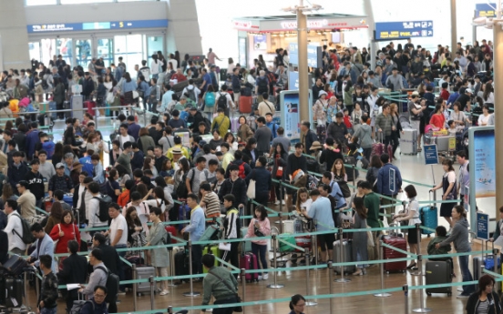 Incheon Airport sees record number of travelers ahead of Chuseok