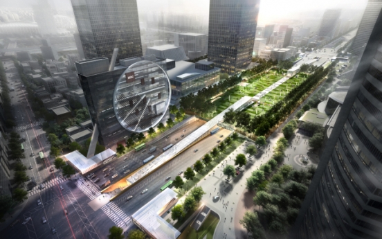 Massive underground transit terminal to be built in Gangnam