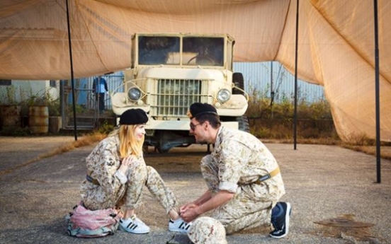 Fans of ‘Descendants of the Sun’ camp at ex-military base