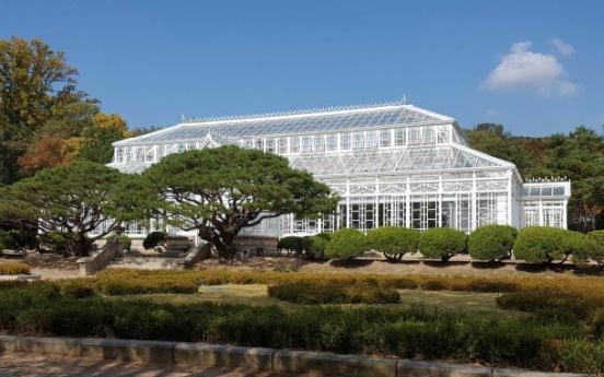 Victorian-style greenhouse in Changgyeonggung reopens