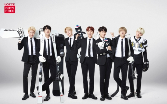 Lotte Duty Free taps BTS as new model