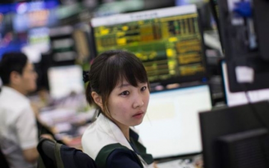 Korean stocks retreat on lack of momentum