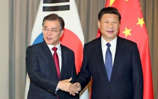 S. Korean president to hold talks with China's Xi over N. Korea next week