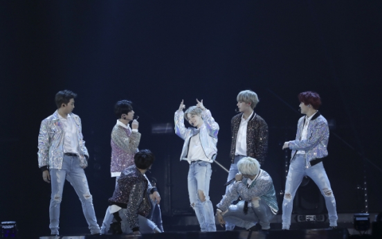 Back home, BTS takes aim at top 10 of Billboard Hot 100