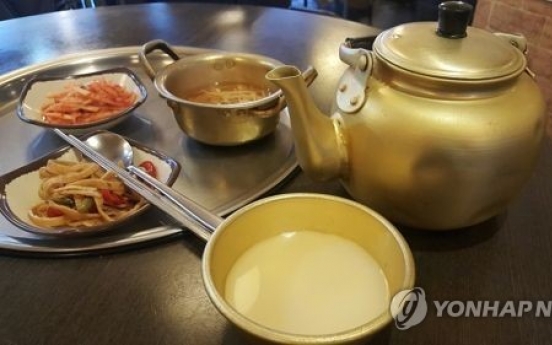 Exports of traditional Korean rice wine plunge