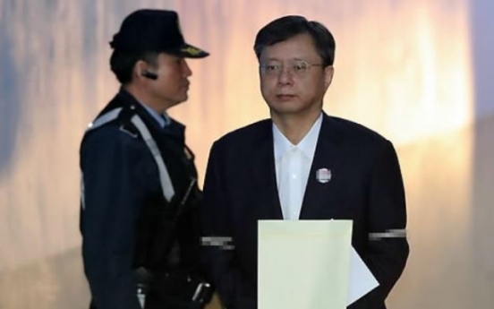 Prosecutors seek 8 years in prison for ex-Park aide Woo
