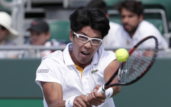 Korean Chung Hyeon knocked out of ATP Tour quarters in Miami