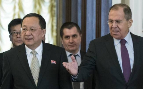 N. Korean FM makes rare Moscow visit amid diplomatic thaw