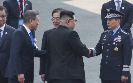 Different manners of greetings stress stark reality of unfinished war between Koreas