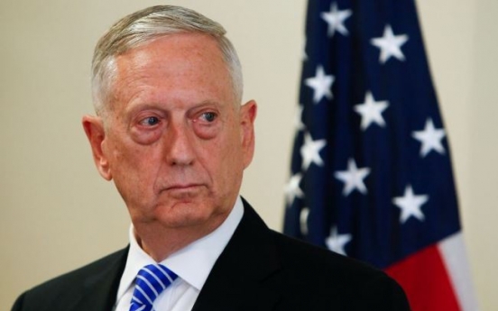 Mattis: US troops in Korea not issue to discuss with N. Korea