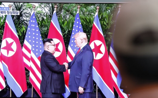 [US-NK Summit] S. Korea hails Trump-Kim summit as 'talks of the century'