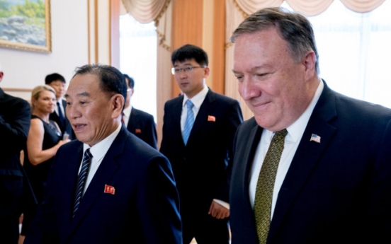 Pompeo, Kim Yong-chol seek 'clarity' in Pyongyang talks