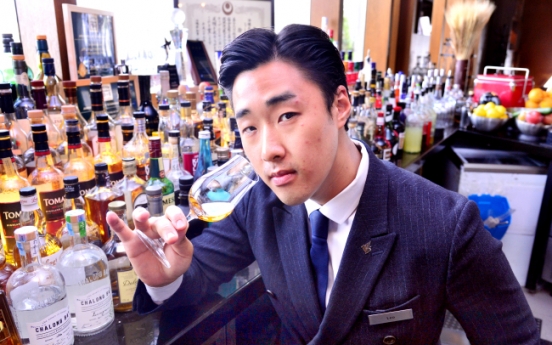 Bartender shakes things up with Korean booze-infused cocktails