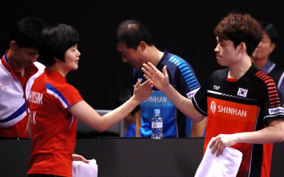 Unified ping-pong team heads into mixed doubles final