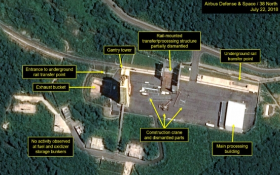 Dismantlement of NK missile test site to have ‘positive effect’ on denuclearization: Cheong Wa Dae