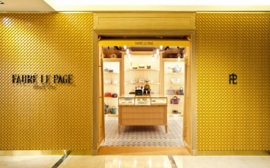 Faure Le Page to open first store in Korea at Galleria