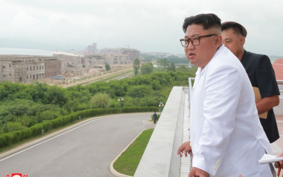 Kim Jong-un denounces international sanctions