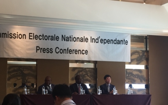 [Newsmaker] Head of Congo’s electoral body says ‘very few’ Congolese oppose Korean-made voting machines