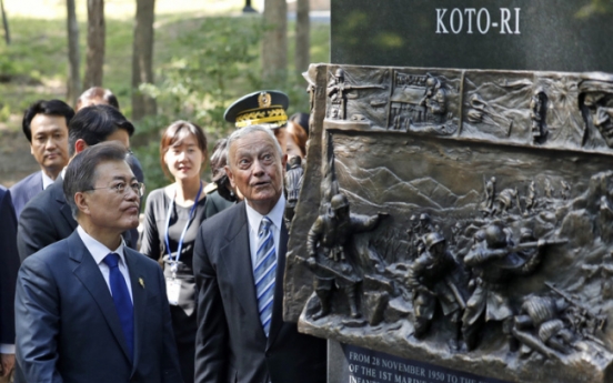 President Moon commemorates Battle of Chosin
