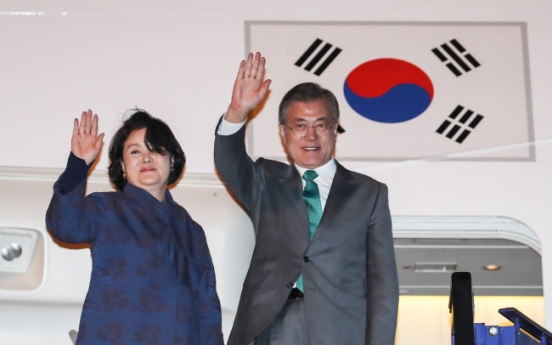 Moon heads home with European concessions for N. Korea