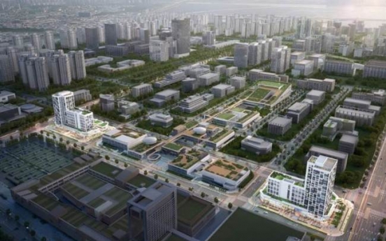 Posco E&C seeks tenants for The Sharp apartment complex in Songdo