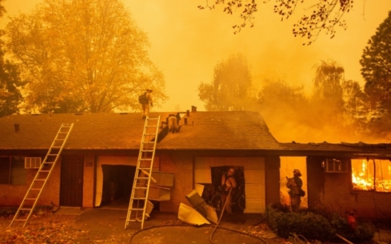 Paradise lost: California fires rage on
