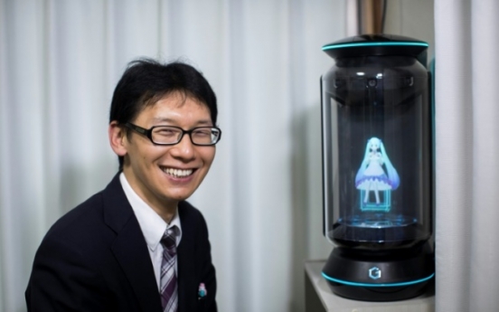 Crazy in love? The Japanese man 'married' to a hologram