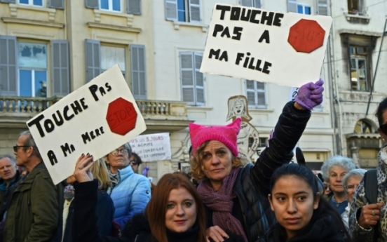 Thousands protest in 'feminist tidal wave' against sexist violence