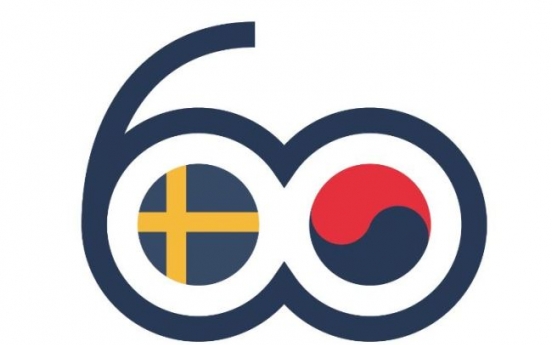 Sweden, Korea unveil logo for 60th bilateral anniversary in 2019