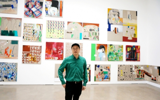 Versatile artist Bek Hyun-jin’s latest paintings shown at PKM Gallery