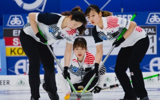 S. Korean women's curling posts highest-ever position for Asian team in world rankings