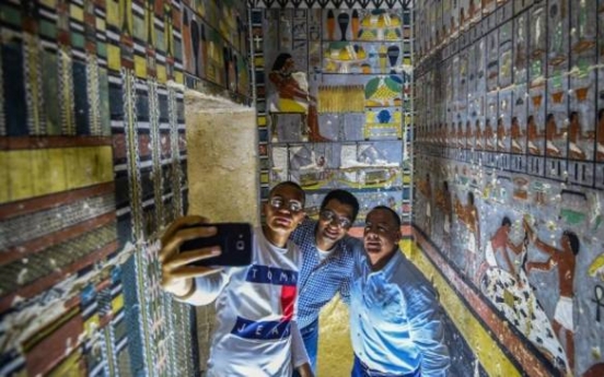 Egypt unveils colourful Fifth Dynasty tomb